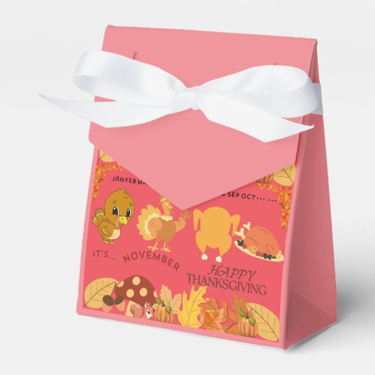 ブルゴーニュ – 感謝祭の天幕 フェイバーボックス (正面サイド)