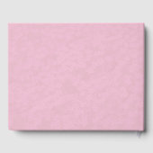 ブルゴーニュ 新婦への手紙 記念ノート ゲストブック (裏面)