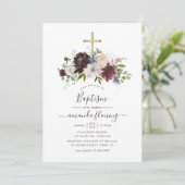 ブルゴーニュ、海軍、赤面フローラバプテスマ 招待状 (スタンド正面)