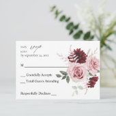 ブルゴーニュ&赤面ピンクフローラEle 6 no Meal RSVP (スタンド正面)