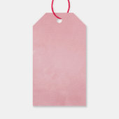 ブルゴーニュ&赤面秋ベビーシャワーゲストサンキュー ギフトタグ (裏面)