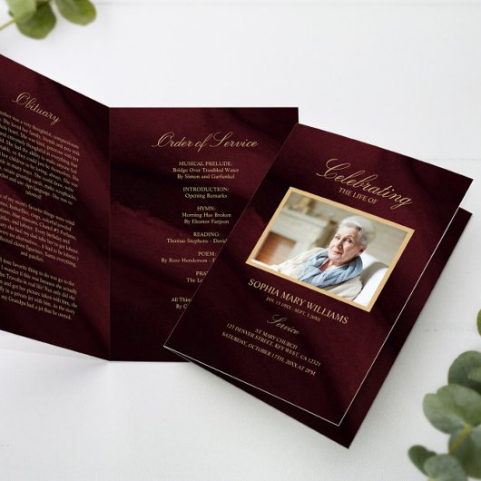 ブルゴーニュ・金ゴールド書道記念事業 カード