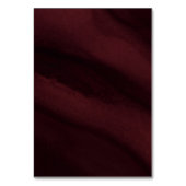 ブルゴーニュ&金ゴールド結婚のテーブルカード テーブルナンバー (裏面)