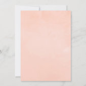 ブルゴーニュ – Marsalaと赤面幾何結婚の 招待状 (裏面)