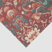 ブルゴーニュChinoiserieグランドミレニアトワールフローラ 薄葉紙 (詳細)