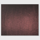 ブルゴーニュMaroonブラックメタリックブラシメイクアップVip ラッピングペーパー (フラット)