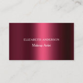 ブルゴーニュQRコードSNSフェイスブック 名刺 (正面)