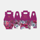 ブルゴーニュSageグリーンブルーフローラブランド フェイバーボックス (折り畳みなし)