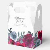 ブルゴーニュSageグリーンブルーフローラブランド フェイバーボックス (オープン)