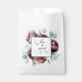 ブルゴーニ素朴ーフローラ愛は甘い フェイバーバッグ (正面)