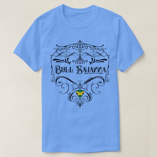 ブルサバンナヴィンテージデザイン Tシャツ (デザイン正面)