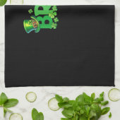 ブルサンパトリックの日10代の少年の子供のギフトおもしろいT キッチンタオル (折り畳み)