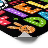 ブルザフィールドデイ先生男の子ガールズキッズハッピーF ポスター (角)