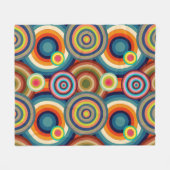 ブルシカラフルー フリースブランケット (正面(横))