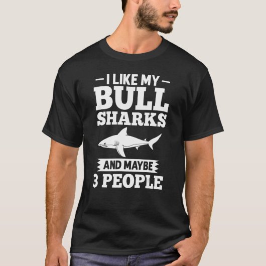 ブルシャーク歯動物海 Tシャツ (正面)