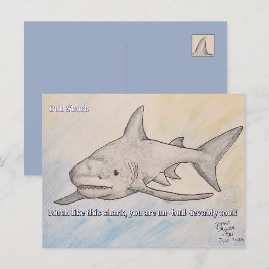 ブルシャーク ポストカード (正面/裏面)