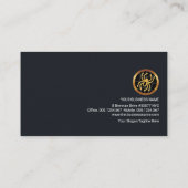 ブルシンプルー回路基板くもの巣設計者 名刺 (裏面)