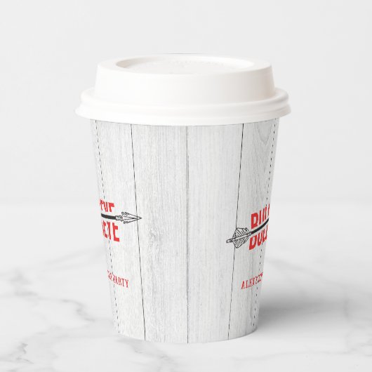 ブルシーアイボウ&アローアーチェリースポーツ誕生日パーティー 紙コップ (左)