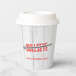 ブルシーアイボウ&アローアーチェリースポーツ誕生日パーティー 紙コップ