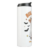 ブルシートハイランドカウーおもしろい幽霊 タンブラー (回転左)