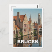 ブルジェスベルギートラベルサミナリーヴィンテージ ポストカード (正面/裏面)