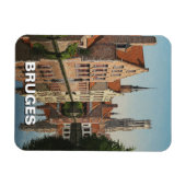 ブルジェスベルギートラベルサミナリーヴィンテージ マグネット (横)