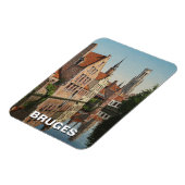 ブルジェスベルギートラベルサミナリーヴィンテージ マグネット (左側)