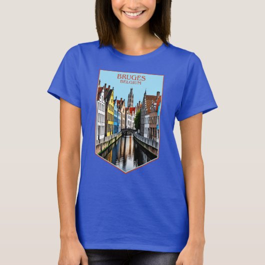 ブルジェスベルギー欧州 Tシャツ (正面)
