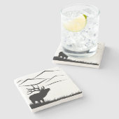 ブルジェットピーク&エルク ストーンコースター (横)