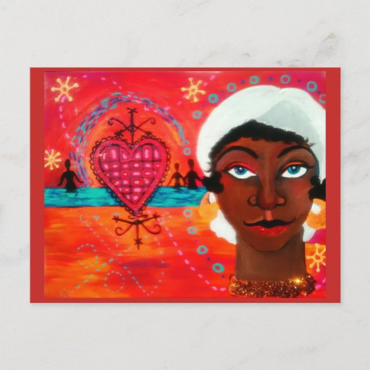 ブルジャ来スへ葉書 ポストカード (正面)