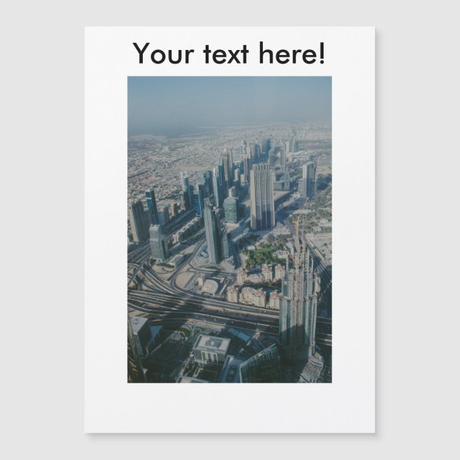 ブルジュカリファビュー，ドバイ (正面)