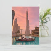 ブルジュカリファボートレイクシティスケープ 招待状 (スタンド正面)