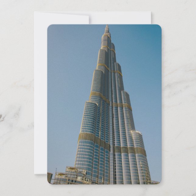 ブルジュカリファ，ドバイ (正面)