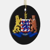 ブルジュズベルギーのクリスマス飾り セラミックオーナメント (右)