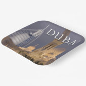 ブルジュ・アル・アラブ |ドバイのモスク夕べ ペーパープレート (傾斜あり)