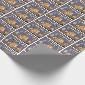 ブルジュ・アル・アラブ |ドバイのモスク夕べ ラッピングペーパー (角)