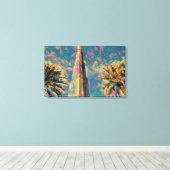 ブルジュ・ハリファ絵画ス キャンバスプリント (インサイチュ (ウッドフロア))