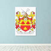 ブルジン家紋 キャンバスプリント (インサイチュ (ウッドフロア))