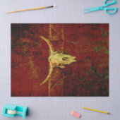 ブルスカルウエスタンカントリーブラウン素朴アグランジート 薄葉紙 (クラフト)