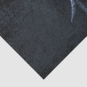 ブルスカルウエスタンカントリーブラックアンドホワイト素朴 薄葉紙 (詳細)