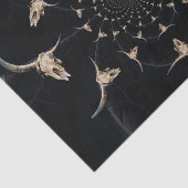 ブルスカルカウボーイ抽象芸術ブラウンカントリーヴィンテージ 薄葉紙 (詳細)