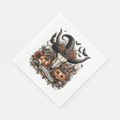 ブルスカルハロウィンカウズ スタンダードランチョンナプキン (角)