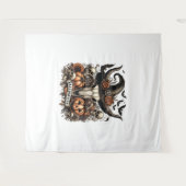 ブルスカルハロウィンカウズ タペストリー (正面(横))