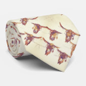 ブルスカルブラウンベージュカントリー素朴 ネクタイ (ロール)