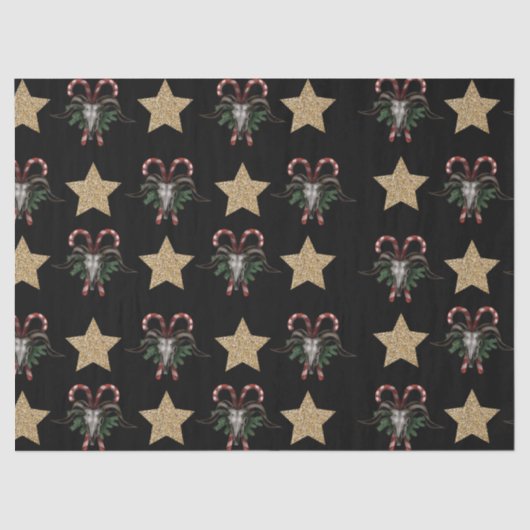 ブルスカル及びキャンディーケーンティッシュペーパー 薄葉紙 (正面)