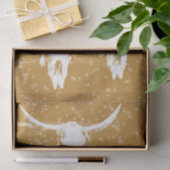 ブルスカル金ゴールドホワイトエレガントグリッターパターン 薄葉紙 (ギフト)