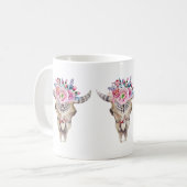 ブルスカル、カラフルバラ及び芽 コーヒーマグカップ (正面左)