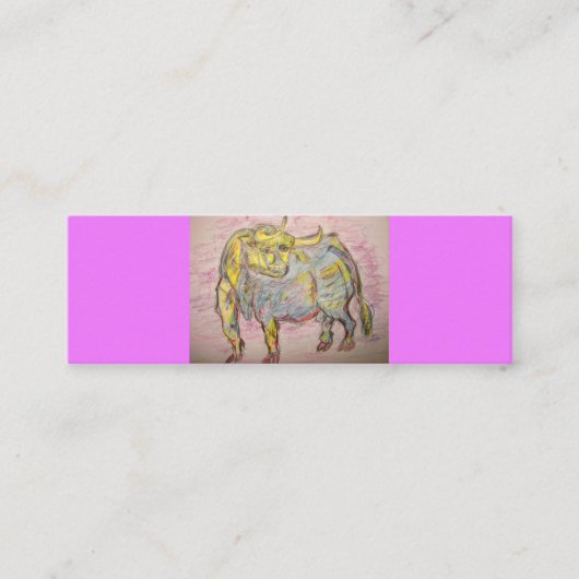 ブルスケッチ スキニー名刺 (正面)