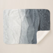 ブルスターリンググレーバレー シェルパブランケット (正面(横))