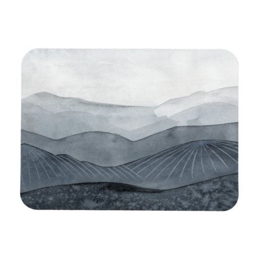 ブルスターリンググレーバレー マグネット (横)